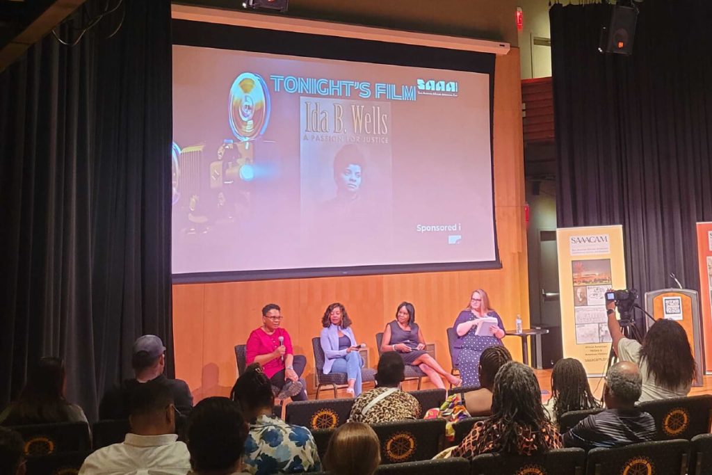 A full house gathers for SAAACAM’s Black History Film Series—demonstrating the community’s hunger for cultural programming that informs and inspires.