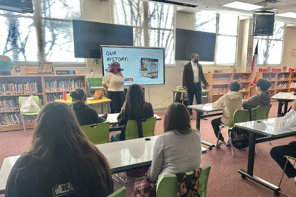 With SAAACAM, students at Harris Middle School learn history connects us all.