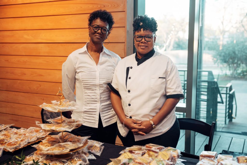 Chef Tiashan of Honey’s Heavenly Treats at SAAACAM’s Legacy Awards Ball.