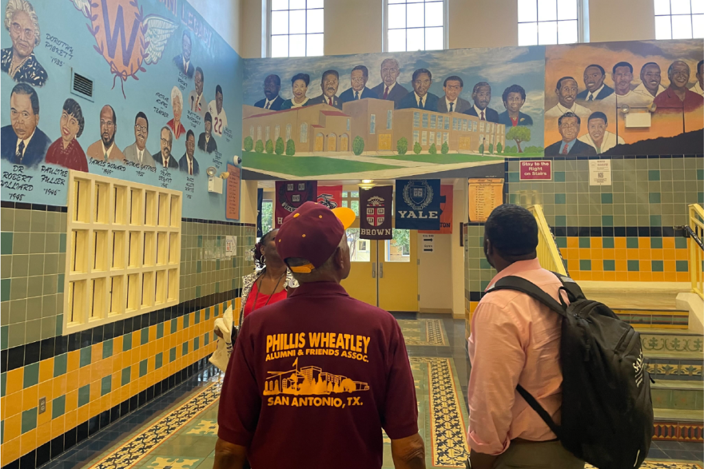 The Phillis Wheatley Alumni Association proudly share the history of the their high school now the home of the Young Mens Leadership Academy.