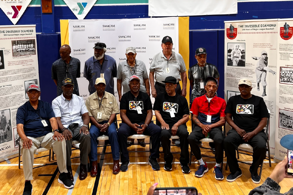 Players from the South Texas Negro League, The Negro Baseball League and Major League Baseball share their experiences with the community.