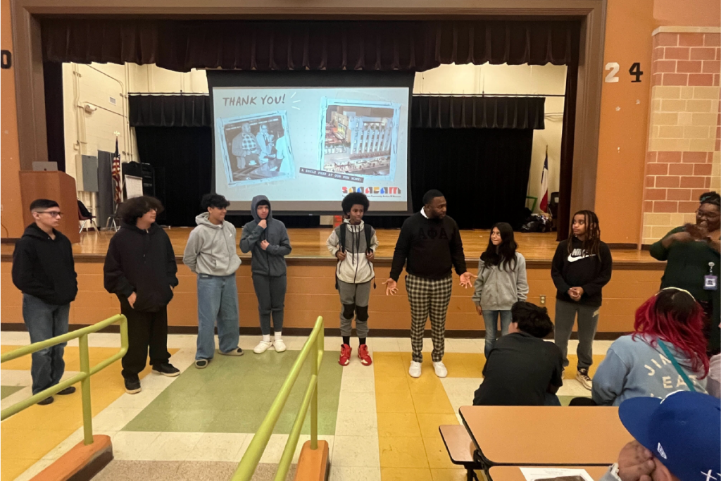 Celebrating Black History Month with Mission Academy in the SAISD.