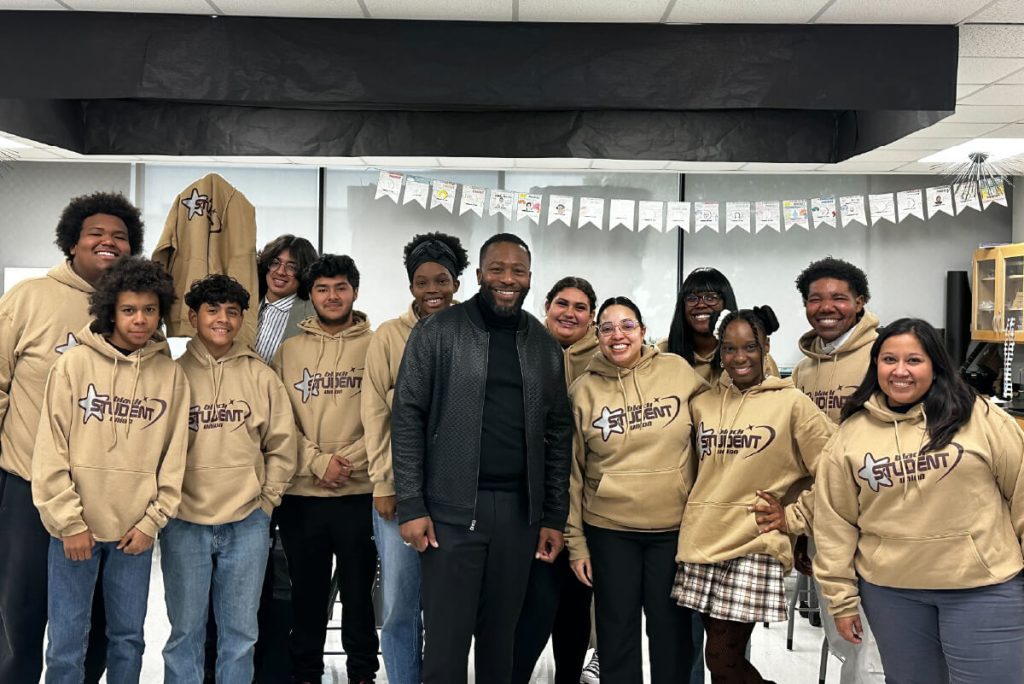 SAAACAM collaborating with the Black Student Union from CAST For Tech High School.